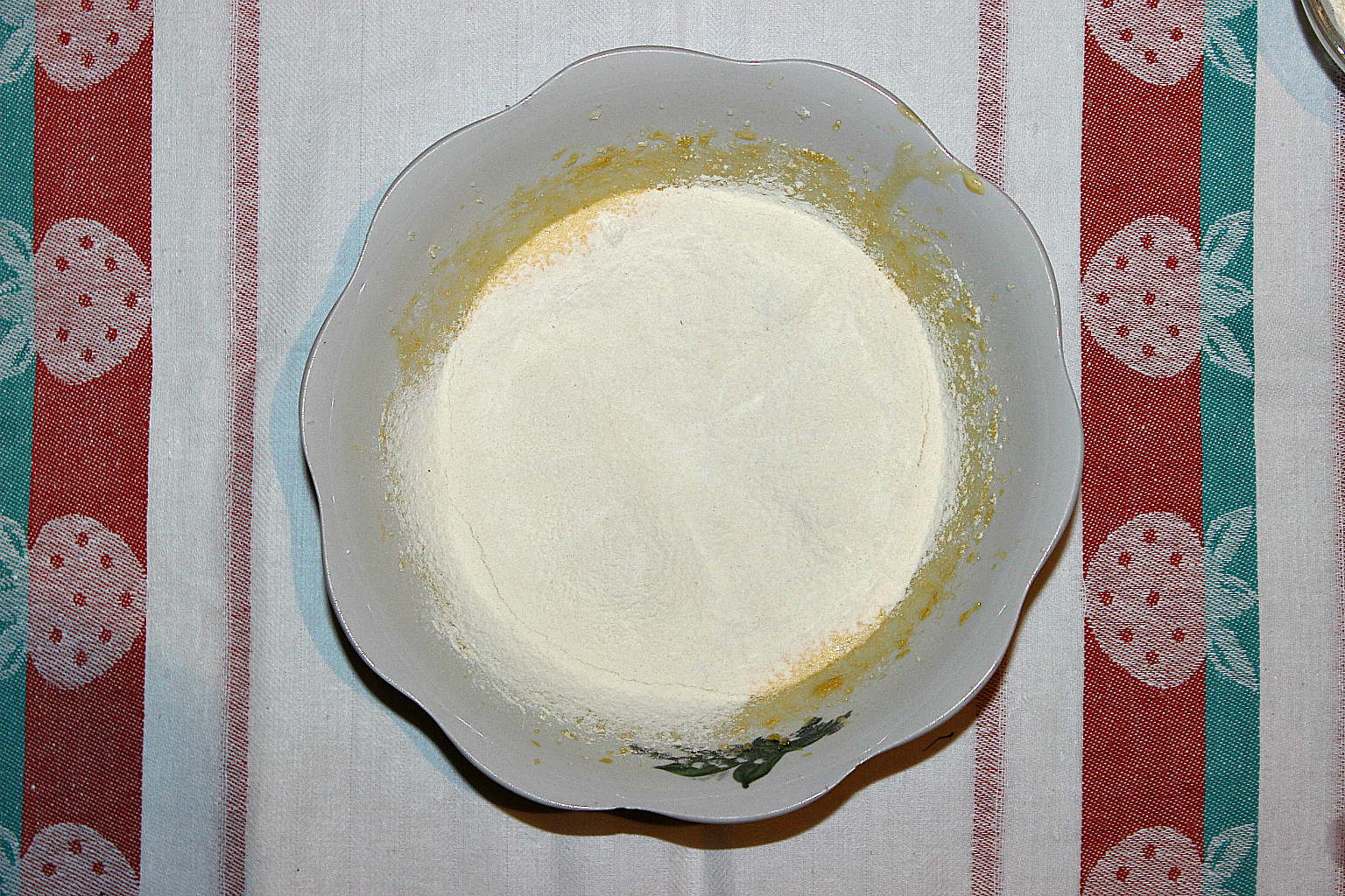 яблочный пирог с нотками ванили
