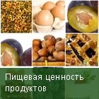 Ценность продуктов