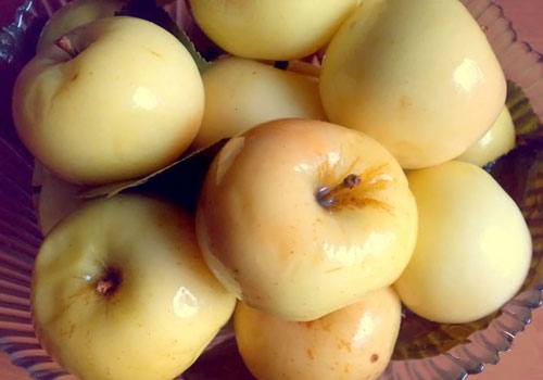 Яблоки квашенные с ржаным хлебом рецепт