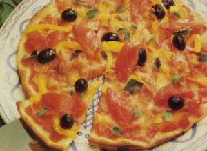 Пицца из томатов