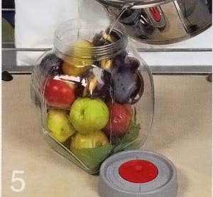 Залить сиропом фрукты