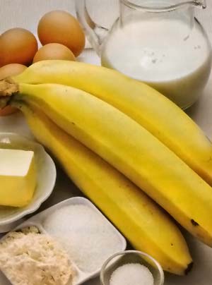 Что нужно для приготовления бананового суфле