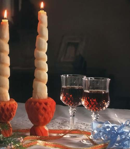 Как сделать декоративную свечу