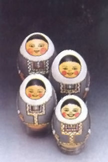 Рисунок на яйцах куропатки